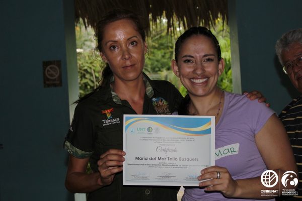 Entrega de reconocimientos del Taller de Etica Ambiental